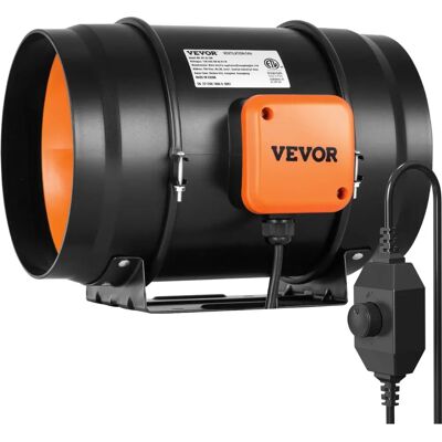 Vevor Inline Lüftungshaube - 750 CFM - Variabler Geschwindigkeitsregler - Leiser AC-Motor Vevor Inline Lüftungshaube - 750 CFM - Variabler Geschwindigkeitsregler - Leiser AC-Motor