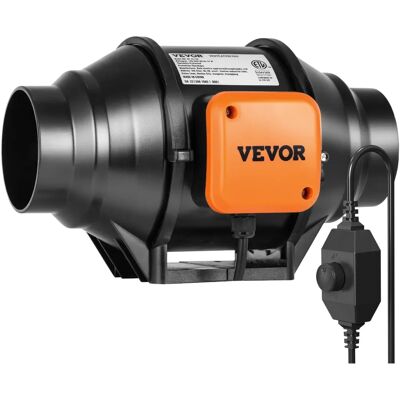 Vevor Ventilateur de conduit en ligne 4 pouces 200 CFM - Vitesse variable et silencieux - Publicité Vevor Ventilateur de conduit en ligne 4 pouces 200 CFM - Vitesse variable et silencieux - Publicité