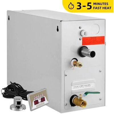 Générateur de Vapeur VEVOR Modèle LT-90 - Sauna 35°C-55°C - Publicité Générateur de Vapeur VEVOR Modèle LT-90 - Sauna 35°C-55°C - Publicité
