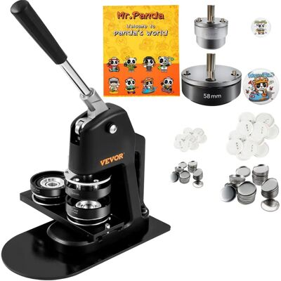Vevor - 2-in-1 Knopfmacher Maschine 25mm & 58mm Set Vevor - 2-in-1 Knopfmacher Maschine 25mm & 58mm Set