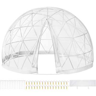 Vevor Greenhouse 9.5ft Geodesic Dome - Garden Bubble Tent Set Vevor Greenhouse 9.5ft Geodesic Dome - Garden Bubble Tent Set