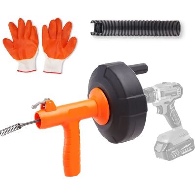 Vevor Déboucheur de drain - Snake de plomberie à alimentation automatique - Cuisine Salle de bain Douche S... Vevor Déboucheur de drain - Snake de plomberie à alimentation automatique - Cuisine Salle de bain Douche S...