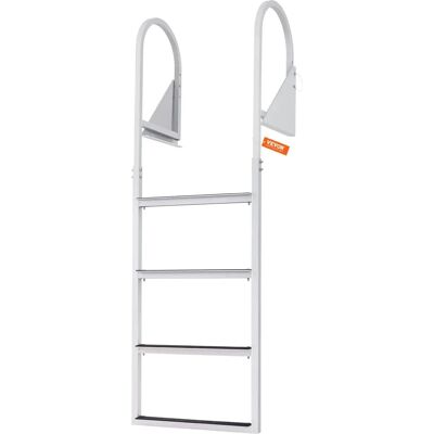 Aluminiowa drabina do pomostu VEVOR 4-stopniowa - Drabina do łodzi Aluminiowa drabina do pomostu VEVOR 4-stopniowa - Drabina do łodzi