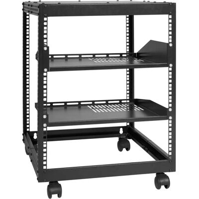 Vevor 12U Öppet Ramverk Server Rack - Justerbar Dybde - Nätverksserverrack Vevor 12U Öppet Ramverk Server Rack - Justerbar Dybde - Nätverksserverrack