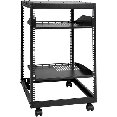 Vevor 15U Open Frame Server Rack - Verstellbare Tiefe - Netzwerkschrank Vevor 15U Open Frame Server Rack - Verstellbare Tiefe - Netzwerkschrank