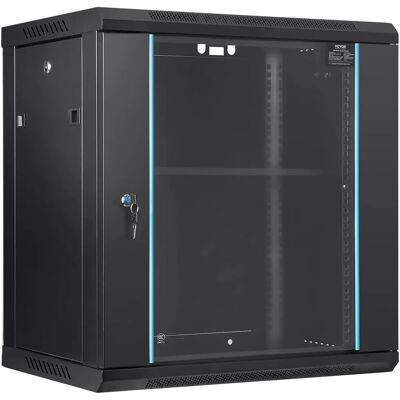 Vevor Armoire réseau murale 12U - Gain de place et sécurisé - Publicité Vevor Armoire réseau murale 12U - Gain de place et sécurisé - Publicité