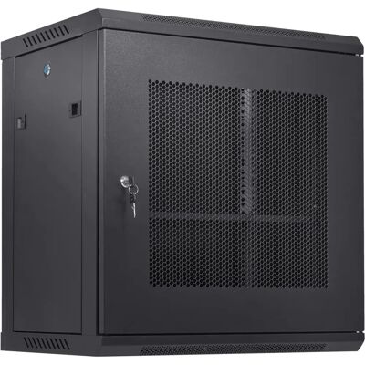 Vevor 12U Wandmontage-Netzwerkschrank - 15,5'' Tiefe, Verschluss-Tür Vevor 12U Wandmontage-Netzwerkschrank - 15,5'' Tiefe, Verschluss-Tür