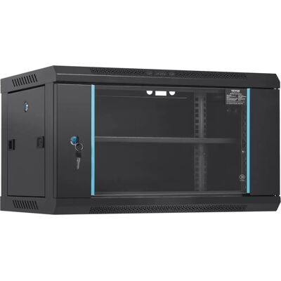 Vevor 6U Wandmontage Netzwerkschrank mit Glasfront Vevor 6U Wandmontage Netzwerkschrank mit Glasfront