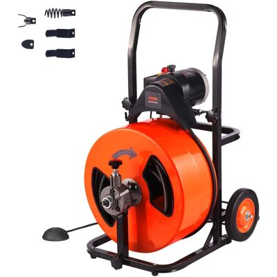 VEVOR - Déboucheur de drain 100ft 3/4in - Alimentation automatique - Publicité VEVOR - Déboucheur de drain 100ft 3/4in - Alimentation automatique - Publicité