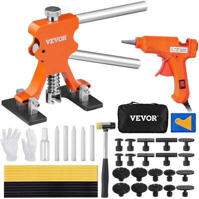 Vevor Kit de Réparation de Bosses 46 pièces - Sans Peinture, Réparateur de Grêle - Publicité Vevor Kit de Réparation de Bosses 46 pièces - Sans Peinture, Réparateur de Grêle - Publicité