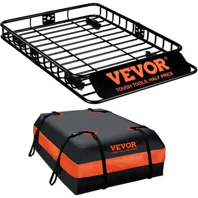 Vevor Roof Rack Cargo Basket - 51" x 36" x 5" - Roof Rack Cargo Basket Vevor Roof Rack Cargo Basket - 51" x 36" x 5" - Roof Rack Cargo Basket