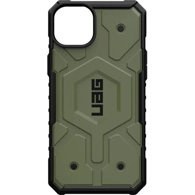 Coque Pathfinder MagSafe UAG - iPhone 14 Plus - Olive - Publicité Coque Pathfinder MagSafe UAG - iPhone 14 Plus - Olive - Publicité