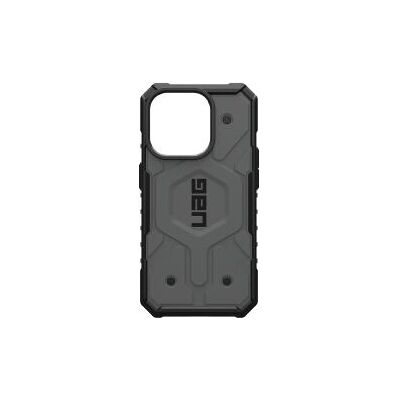 Obudowa MagSafe Urban Armor Gear na iPhone 15 Pro Srebrna - Pokrowiec na telefon Obudowa MagSafe Urban Armor Gear na iPhone 15 Pro Srebrna - Pokrowiec na telefon