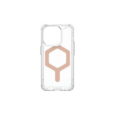 Coque UAG Plyo pour iPhone 15 Pro - MagSafe, Transparent, Rose Gold - Publicité Coque UAG Plyo pour iPhone 15 Pro - MagSafe, Transparent, Rose Gold - Publicité
