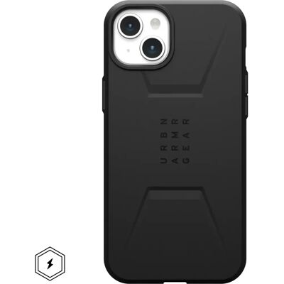 Urban Armor Gear 114306114040 MagSafe Telefonkoffert - Svart Urban Armor Gear 114306114040 MagSafe Telefonkoffert - Svart