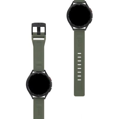 Urban Armor Gear Galaxy Watch4/5/6 Grüner Silikonschnalle - Armband Urban Armor Gear Galaxy Watch4/5/6 Grüner Silikonschnalle - Armband