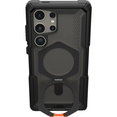 Coque de téléphone Urban Armor Gear Plasma XTE - Noir, Orange - S24 Ultra 5G - Publicité Coque de téléphone Urban Armor Gear Plasma XTE - Noir, Orange - S24 Ultra 5G - Publicité