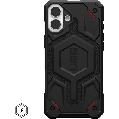 UAG Monarch Pro Kevlar Hülle für iPhone 16 Plus - Schwarz UAG Monarch Pro Kevlar Hülle für iPhone 16 Plus - Schwarz