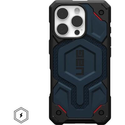 Urban Armor Gear Monarch Pro Kevlar Mobildeksel - iPhone 16 Pro - Valgbeskyttelse Urban Armor Gear Monarch Pro Kevlar Mobildeksel - iPhone 16 Pro - Valgbeskyttelse