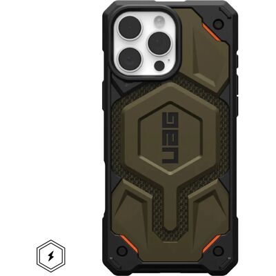 Urban Armor Gear Monarch Pro Kevlar Mobildeksel - Svart, Grønn, Blå Urban Armor Gear Monarch Pro Kevlar Mobildeksel - Svart, Grønn, Blå