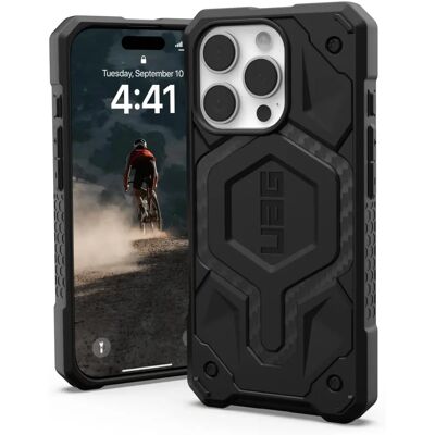 Urban Armor Gear Monarch Carbon Kryt na iPhone 16 Pro - Mobiltelefonový kryt Urban Armor Gear Monarch Carbon Kryt na iPhone 16 Pro - Mobiltelefonový kryt