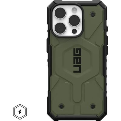 Urban Armor Gear Pathfinder iPhone 16 Pro Oliv MagSafe Hülle Urban Armor Gear Pathfinder iPhone 16 Pro Oliv MagSafe Hülle