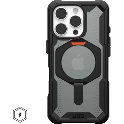 Urban Armor Gear Plasma XTE MagSafe Hülle für iPhone 16 Pro - Schwarz/Orange Urban Armor Gear Plasma XTE MagSafe Hülle für iPhone 16 Pro - Schwarz/Orange