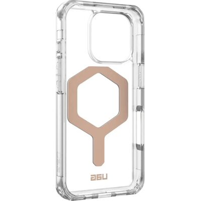 Urban Armor Gear Plyo iPhone 16 Pro Hülle - Gammalrosa, Transparent, Eis Urban Armor Gear Plyo iPhone 16 Pro Hülle - Gammalrosa, Transparent, Eis