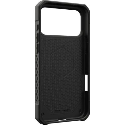 Urban Armor Gear Monarch Pro hoesje voor iPhone 17 Pro Max - Zwart, Koolstof Urban Armor Gear Monarch Pro hoesje voor iPhone 17 Pro Max - Zwart, Koolstof