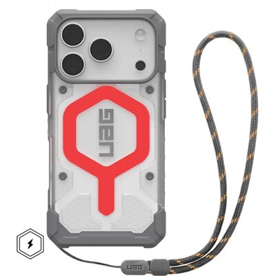 Urban Armor Gear Pathfinder Handyhülle - Transparent, Rot, Grau Urban Armor Gear Pathfinder Handyhülle - Transparent, Rot, Grau