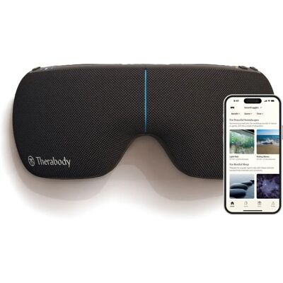 Therabody Smartgoggles 2nd Gen - Relaxation Goggles, Black Therabody Smartgoggles 2nd Gen - Relaxation Goggles, Black
