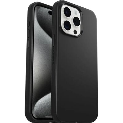 Coque OtterBox Symmetry pour iPhone 15 Pro Max - Résistante aux chocs - Publicité Coque OtterBox Symmetry pour iPhone 15 Pro Max - Résistante aux chocs - Publicité