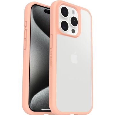 OtterBox React iPhone 15 Pro Skydd - Klar Orange OtterBox React iPhone 15 Pro Skydd - Klar Orange