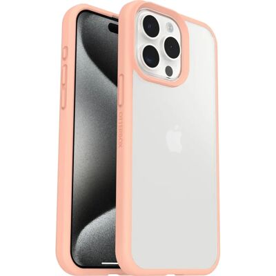 Otterbox iPhone 15 Pro Max Rose Transparent - Coque - Publicité Otterbox iPhone 15 Pro Max Rose Transparent - Coque - Publicité
