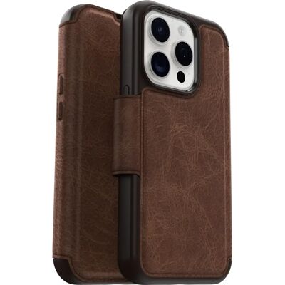 Coque MagSafe OtterBox pour iPhone 15 Pro - Marron Espresso - Publicité Coque MagSafe OtterBox pour iPhone 15 Pro - Marron Espresso - Publicité