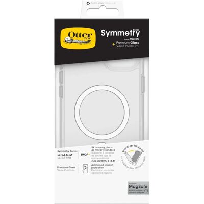 OtterBox Symmetry Clear MagSafe - iPhone 15 Plus - Telefoonhoesje OtterBox Symmetry Clear MagSafe - iPhone 15 Plus - Telefoonhoesje