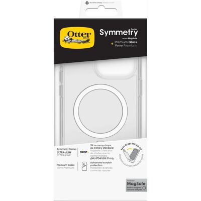 OtterBox Symmetry Clear MagSafe - iPhone 15 Pro Max - Transparante Case OtterBox Symmetry Clear MagSafe - iPhone 15 Pro Max - Transparante Case