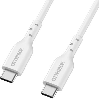 Câble USB-C OtterBox - 2 m - Blanc - Câble USB-C - Publicité Câble USB-C OtterBox - 2 m - Blanc - Câble USB-C - Publicité
