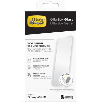 OtterBox Galaxy A35 Gennemsigtigt Stødsikkert Mobilcover OtterBox Galaxy A35 Gennemsigtigt Stødsikkert Mobilcover