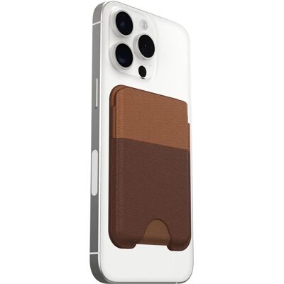 OtterBox Wallet MagSafe - Biologiskt nedbärbart kaktusläder, Brun OtterBox Wallet MagSafe - Biologiskt nedbärbart kaktusläder, Brun