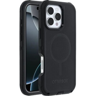 OtterBox Defender MagSafe-skydd för iPhone 16 Pro Max - Slitstark OtterBox Defender MagSafe-skydd för iPhone 16 Pro Max - Slitstark