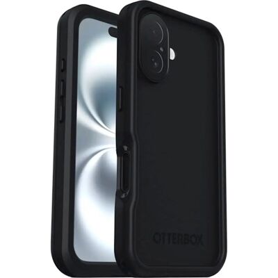 OtterBox Schwarze iPhone 16 Fre MagSafe Wasserdichte Hülle - Handytyp OtterBox Schwarze iPhone 16 Fre MagSafe Wasserdichte Hülle - Handytyp