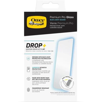 OtterBox Protecteur d’Écran pour iPhone 16 Pro Max - Lumière Bleue - Publicité OtterBox Protecteur d’Écran pour iPhone 16 Pro Max - Lumière Bleue - Publicité