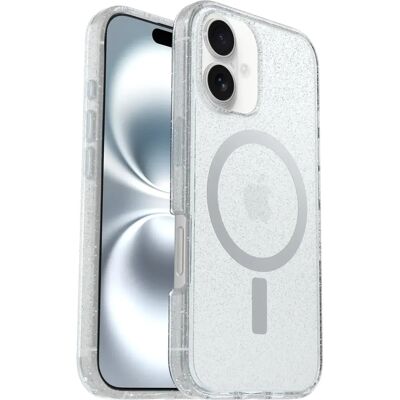 Coque OtterBox iPhone 16 Symmetry Clear MagSafe - Publicité Coque OtterBox iPhone 16 Symmetry Clear MagSafe - Publicité