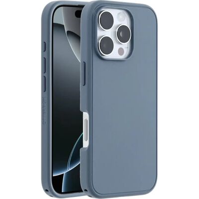 OtterBox Symmetry iPhone 16 Pro Blå MagSafe fodral - Mobiltelefon bakskal OtterBox Symmetry iPhone 16 Pro Blå MagSafe fodral - Mobiltelefon bakskal