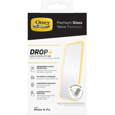 OtterBox iPhone 14 Pro Premium Glas - Schermbeschermer OtterBox iPhone 14 Pro Premium Glas - Schermbeschermer