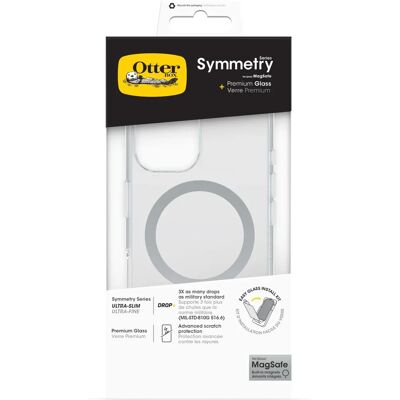 OtterBox Symmetry iPhone 16 - Transparante Smartphone Hoes OtterBox Symmetry iPhone 16 - Transparante Smartphone Hoes