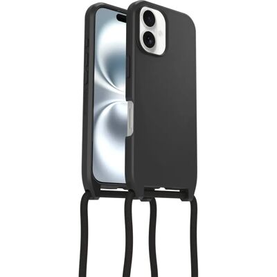 OtterBox iPhone 16 MagSafe Kettinghoesje - Zwart OtterBox iPhone 16 MagSafe Kettinghoesje - Zwart