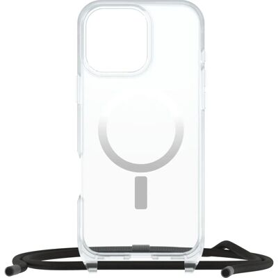 OtterBox React Series Halsketting MagSafe Case voor iPhone 16 Pro Max - Transparant OtterBox React Series Halsketting MagSafe Case voor iPhone 16 Pro Max - Transparant