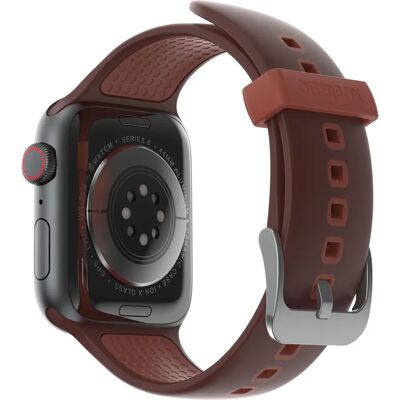 Pas do zegarka OtterBox Series 3, Series 10 - Czerwony, Brązowy - Watch Band Pas do zegarka OtterBox Series 3, Series 10 - Czerwony, Brązowy - Watch Band